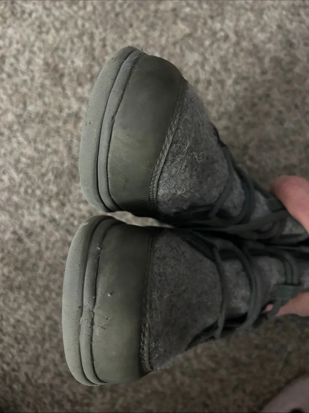 Sorel Women’s Explorer Joan, Gray Waterproof Winter Boots, Size 6.5